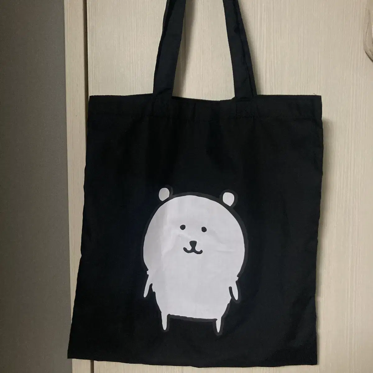 농담곰 담곰이 스파오 에코백 가방 나가노 곰